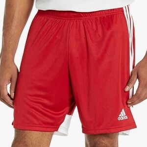 NWT Adidas Men's Tastigo 19 Red White Shorts Size L